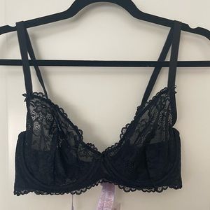 NWT Savage X Fenty Black Unlined Bra